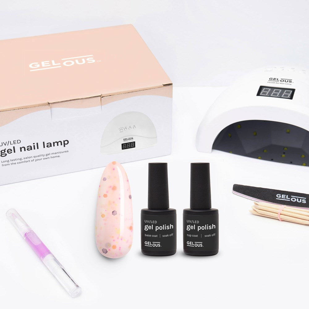 Gelous gel nail polish Hundreds and Thousands Essentials Pack - photographed in Australia