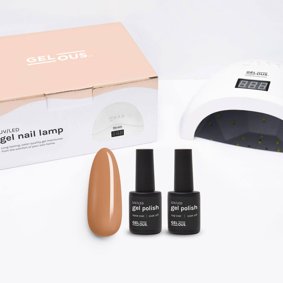 Gelous gel nail polish Sahara Basic Pack - photographed in Australia