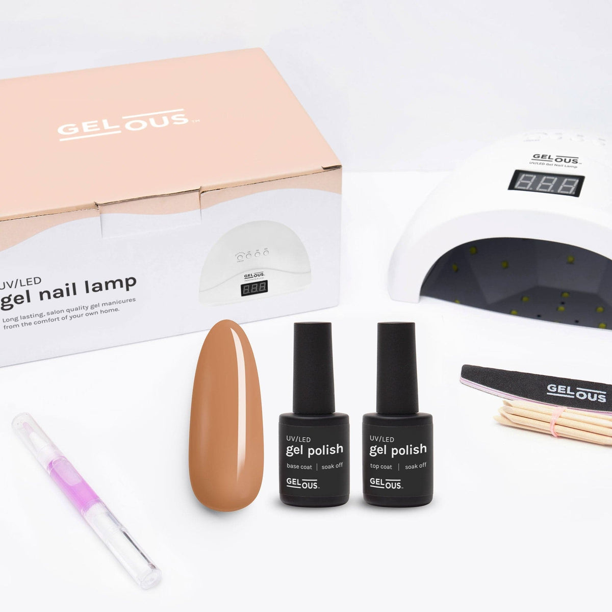 Gelous gel nail polish Sahara Essentials Pack - photographed in Australia
