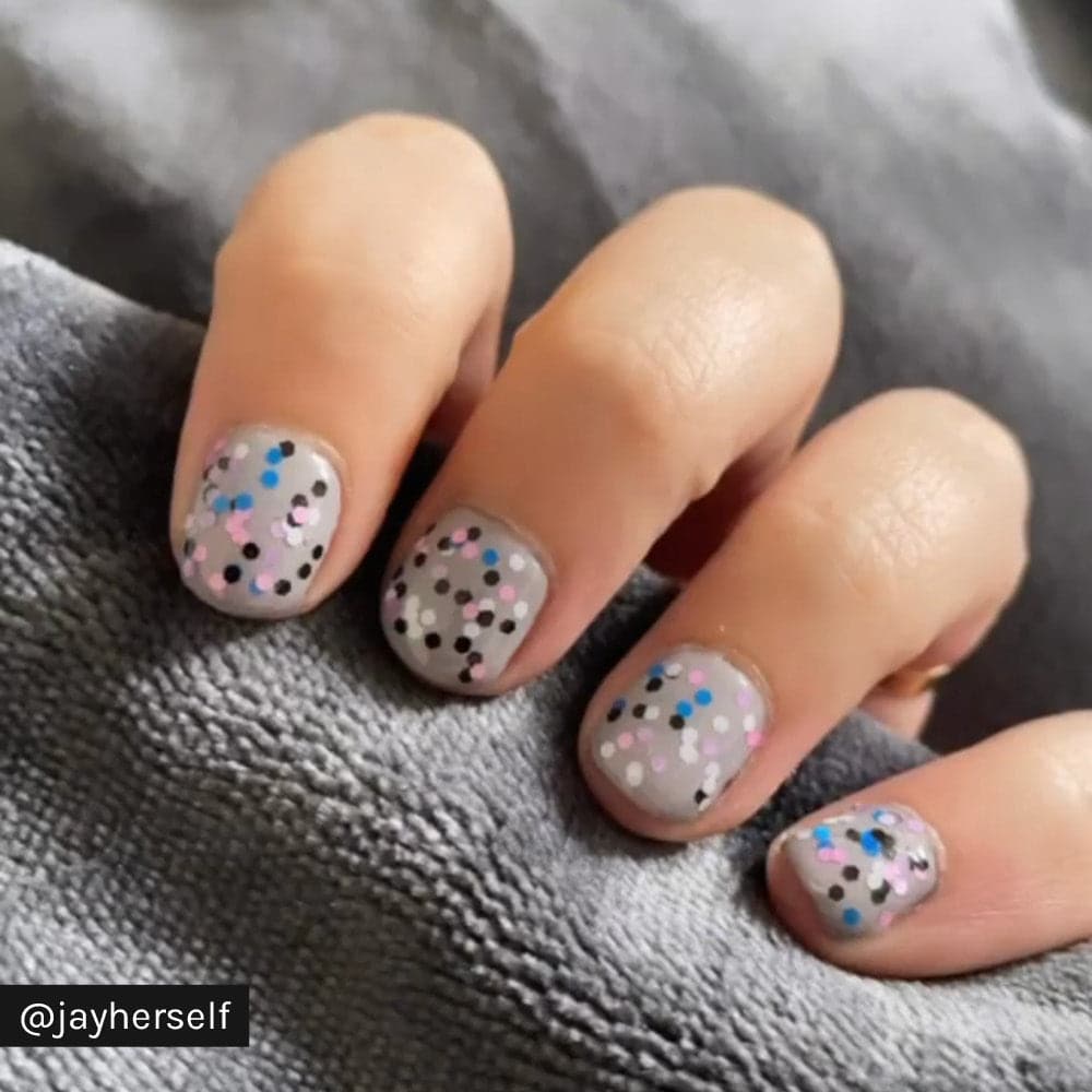 Gelous Fizzle Top Coat gel nail polish - Instagram Photo