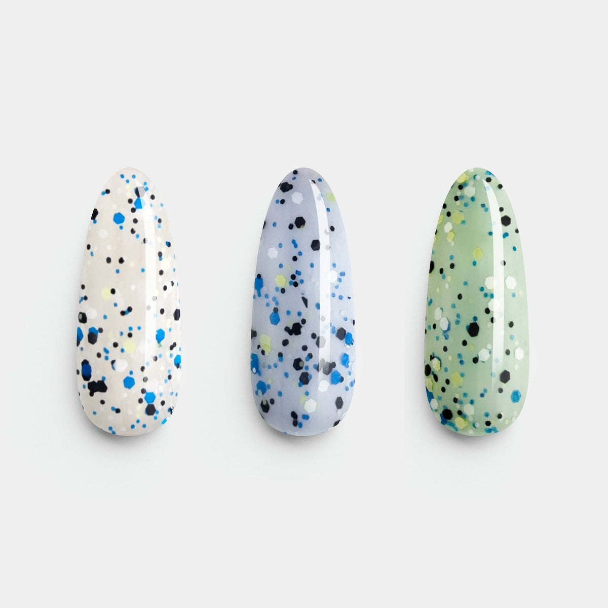 Gelous Pop Top Coat gel nail polish swatch - photographed in Australia